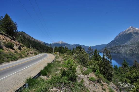 A Ruta 40, na região de El Bolsón, na patagônia argentina